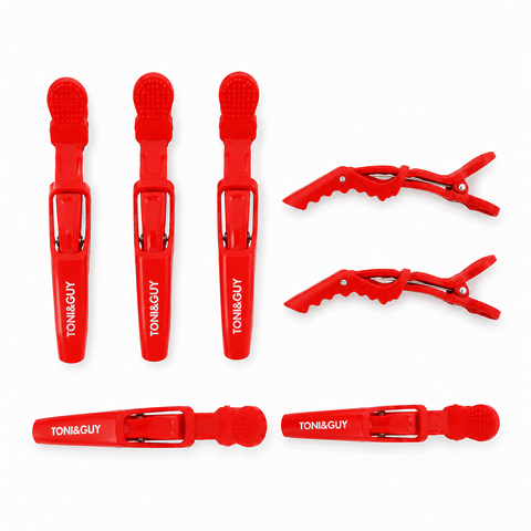 Затискач-крокодил Toni&Guy, 6 шт