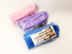 Cosmetic headband (terry with velcro) Blue