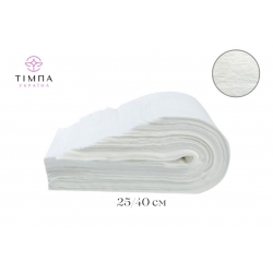 Disposable towels 25x40cm (cut, white MESH)