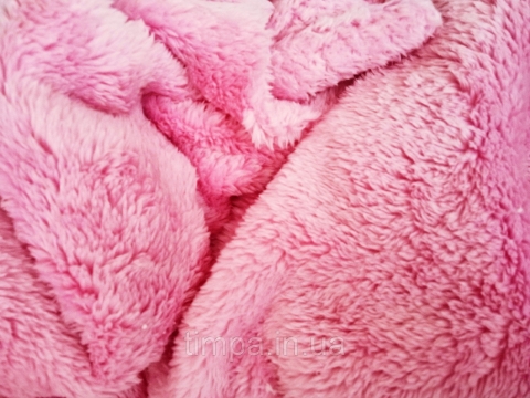 Чохол на кушетку махровий рожевий 87х220см ТМ ТІМПА