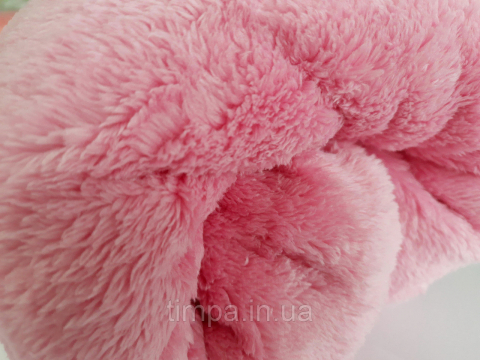 Чохол на кушетку махровий рожевий 87х220см ТМ ТІМПА