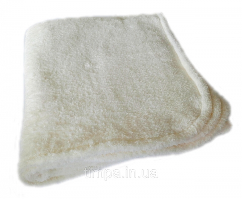 Чохол на кушетку махровий молочний 87х220см ТМ ТІМПА
