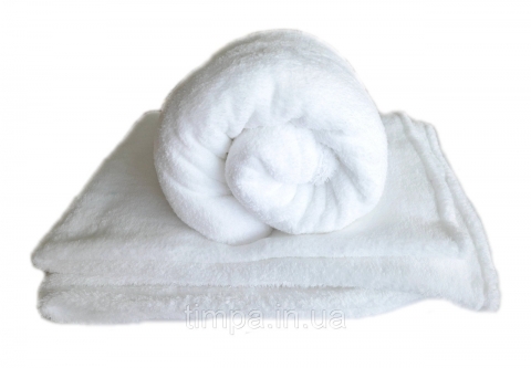 Чохол на кушетку махровий білий 87х220см ТМ ТІМПА