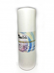 Рушники одноразові 40х40 гладкий спанлейс, в рулоні