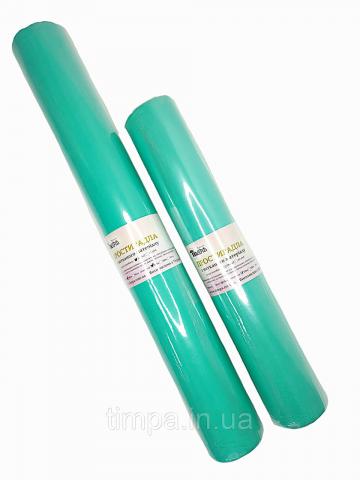 Простирадла одноразові в рулоні Бірюзовий (0,6 м ширина)