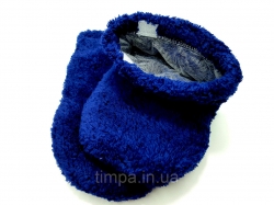 Terry mittens for paraffin therapy Blue