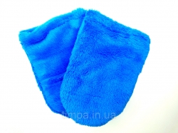 Terry mittens for paraffin therapy Light Blue