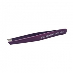 Пінцет для брів STALEKS PRO EXPERT 11 TYPE 3 Violet