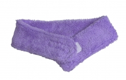 Cosmetic headband (terry with velcro) Violet