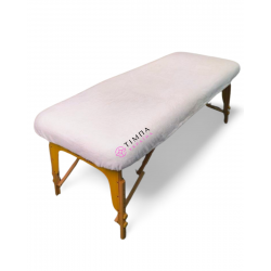 Cosmetology coach cover terry white 87x220cm 