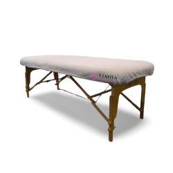 Cosmetology coach cover terry white 87x220cm 