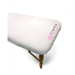 Cosmetology coach cover terry white 87x220cm 