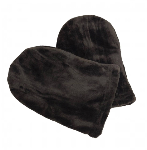 Рукавички махрові для парафінотерапії поліровані Шоколад