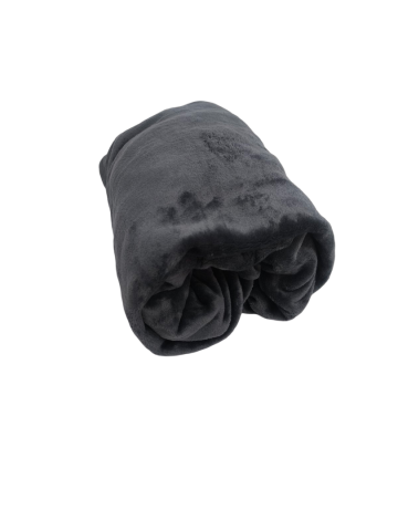 Чохол на кушетку махровий сірий полірований 87х220см ТМ ТІМПА