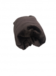 Чохол на кушетку махровий шоколад полірований 87х220см ТМ ТІМПА