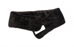 Пов'язка косметологічна (махра полірована на липучці) Шоколад