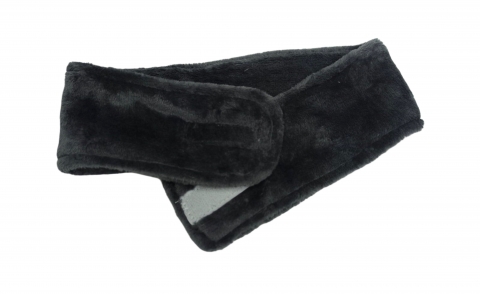 Пов'язка косметологічна (махра полірована на липучці) Сірий