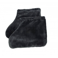 Terry socks for paraffin therapy polished Grey