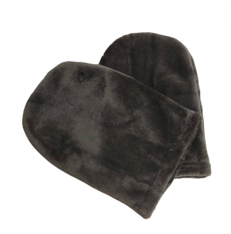 Рукавички махрові для парафінотерапії поліровані Мокко