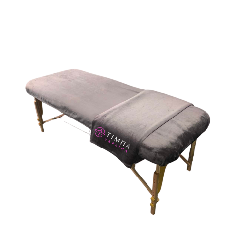 Cosmetology coach cover terry mocha polished 87x220cm