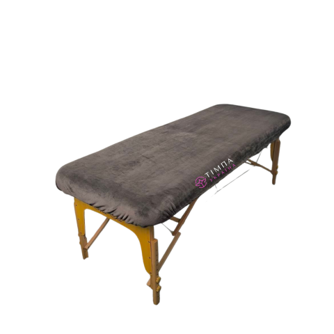 Cosmetology coach cover terry mocha polished 87x220cm