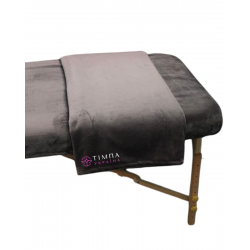 Плед махровий полірованний мокко