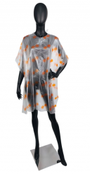 Пеньюари одноразові п/е 100х135см Листок