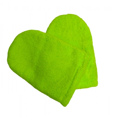 Рукавички махрові для парафінотерапії Салат
