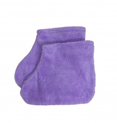 Terry socks for paraffin therapy Lilac