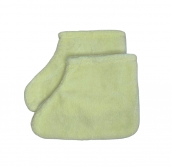 Шкарпетки махрові для парафінотерапії Молочний