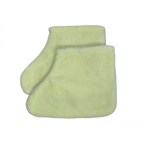 Шкарпетки махрові для парафінотерапії Молочний