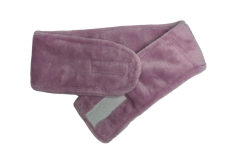 Пов'язка косметологічна (махра полірована на липучці) Рожевий