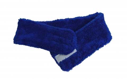 Пов'язка косметологічна (махра на липучці) Синій