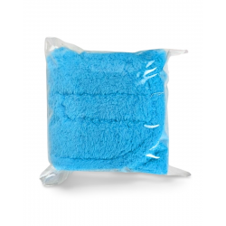 Cosmetic headband (terry with velcro) Light Blue