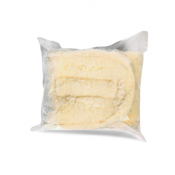 Cosmetic headband (terry with velcro) Milky