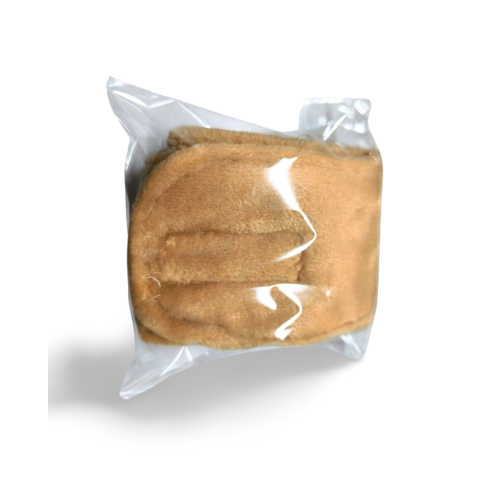 Пов'язка косметологічна (махра полірована на липучці) Світлий беж