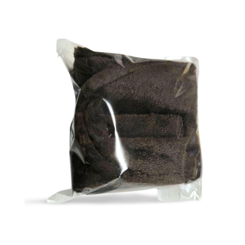 Пов'язка косметологічна (махра полірована на липучці) Шоколад