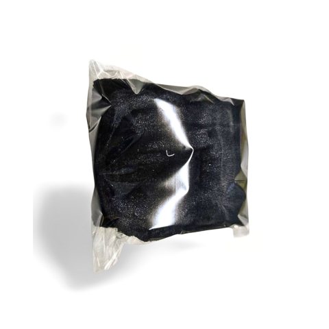 Пов'язка косметологічна (махра полірована на липучці) Чорний