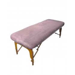 Чохол на кушетку махровий пудра полірований 87х220см 