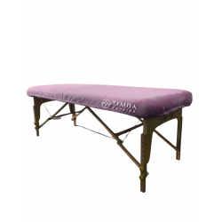  Cosmetology coach cover terry pink polished 87x220cm
