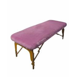  Cosmetology coach cover terry pink polished 87x220cm