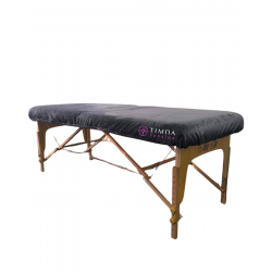 Cosmetology coach cover terry grey polished 87x220cm 