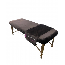 Cosmetology coach cover terry chocolate polished 87x220cm 