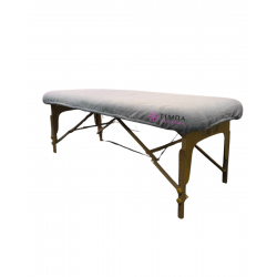 Cosmetology coach cover terry grey 87x220cm 