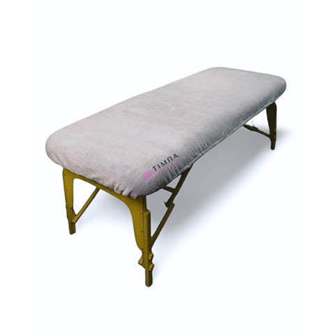 Cosmetology coach cover terry grey 87x220cm 