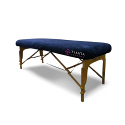 Cosmetology coach cover terry dark blue 87x220cm 