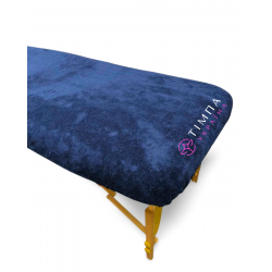 Cosmetology coach cover terry dark blue 87x220cm 