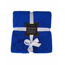 Cosmetology coach cover terry blue polished 87x220cm 