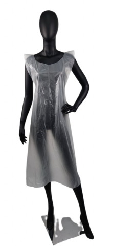 Фартухи одноразові п/е 100х135см прозорі